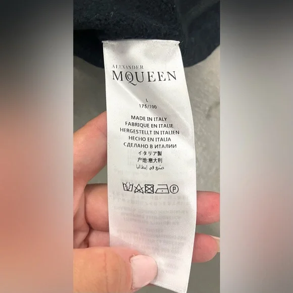 NWT Men’s Alexander McQueen Victorian Emb Skull Embroidered Crewneck Sweater - Picture 5 of 14